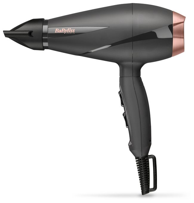 Haartrockner 2100 W (Schwarz, Rosa-Goldfarben) 6709DE Smooth Pro 