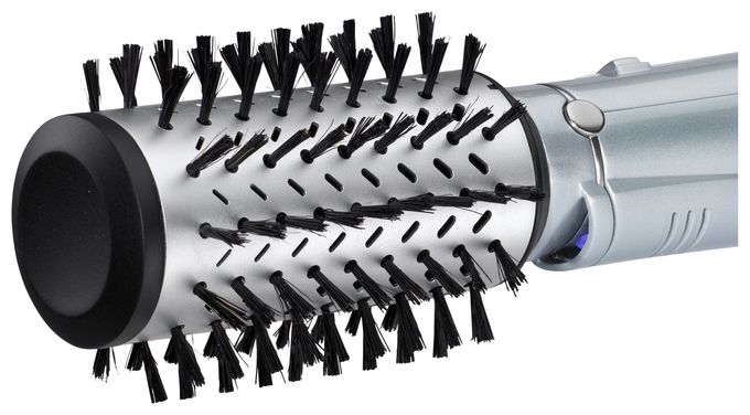 Warmluftbürste 700 W (Aqua-Farbe, Schwarz, Metallisch) AS773E Hydro Fusion Styler 