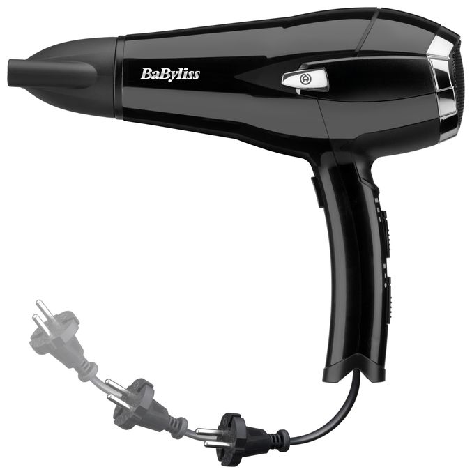 Haartrockner 2000 W  D374DE Cordkeeper (Schwarz) 
