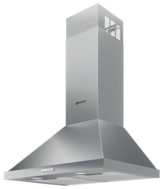 Abluft/Umluft Dunstabzugshaube/Esse Wand 60 cm (Edelstahl) DBHPN65 LMX/1 