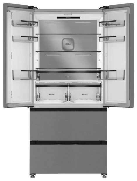 353 l / 157 l Kühl-Gefrierkombi freistehend NoFrost 242 kWh Jahr  KGDDNF1820XLDIN (Edelstahl) 