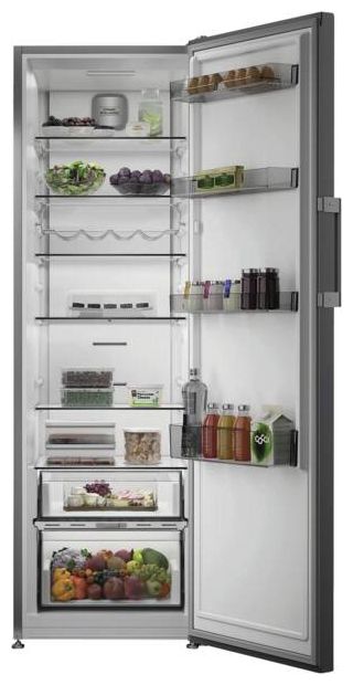 365 l Kühlschrank freistehend EEK: C 91 kWh Jahr  KR186GCIN (Edelstahl) 