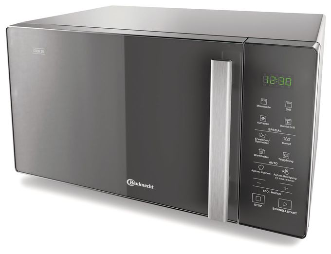 Standgeräte Solo 900 W Größe: mittel 7 Stufen Dampfgaren Grill  MW254SM (Schwarz) 