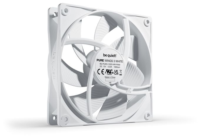 Pure Wings 3 120mm PWM White 
