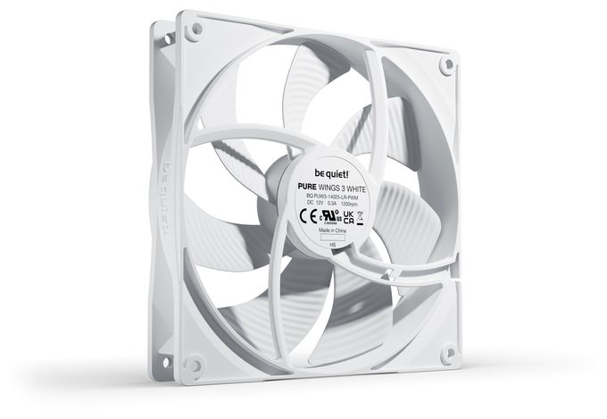 Pure Wings 3 140mm PWM White 