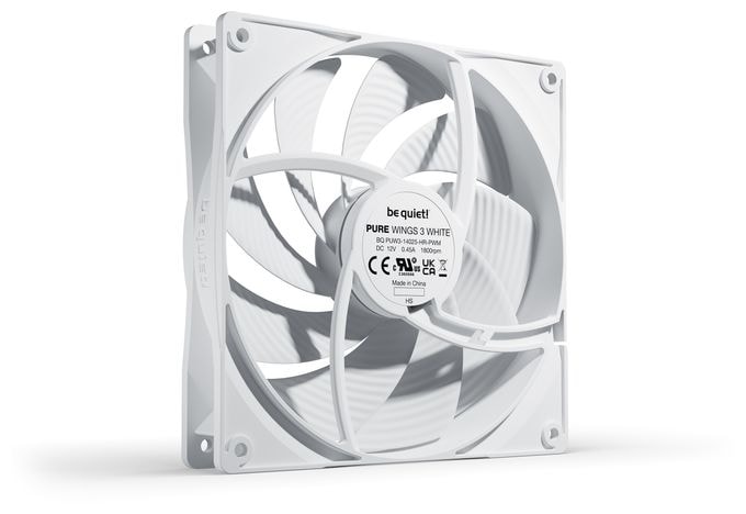 Pure Wings 3 140mm PWM high-speed White 