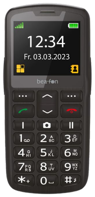 4G Smartphone 5,59 cm (2.2 Zoll) Single SIM  SL260 (Schwarz, Silber) 