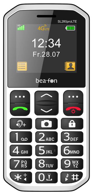 4G Smartphone 5,08 cm (2 Zoll)  SL280pro LTE (Schwarz, Silber) 