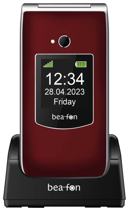 2G Smartphone 6,1 cm (2.4 Zoll 1,3 MP Single SIM  SL605 (Rot) 