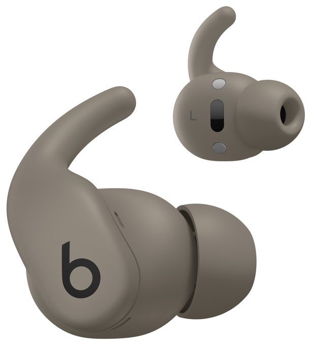 In-Ear Bluetooth Kopfhörer kabellos 7 h Laufzeit IPX4  Powerbeats Fit (Grau) 