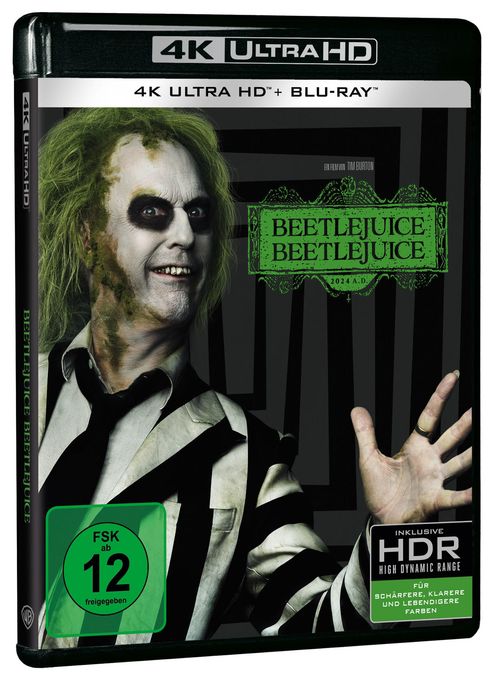 Beetlejuice Beetlejuice (4K Ultra HD BLU-RAY + BLU-RAY) 