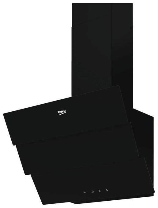 Abluft/Umluft Dunstabzugshaube/Esse Wand 60 cm (Schwarz) BHCA69642BH 