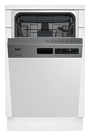 45 cm Geschirrspüler vollintegriert (ohne Front) Leise 11 Maßgedecke Restwärme DSS28021X 