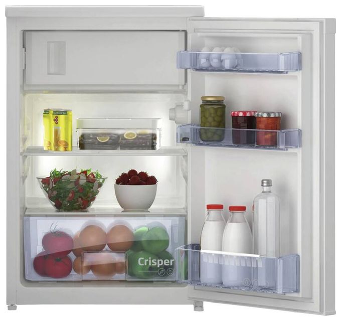 120 l / 101 l Tischkühlschrank EEK: D 110 kWh Jahr  TSE1286N (Weiß) 