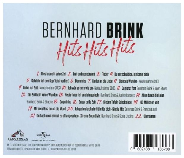 Bernhard Brink - Hits Hits Hits 
