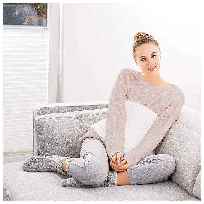  HK43 Supercosy Heizkissen (Grau, Weiß) 