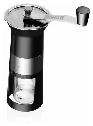 Kaffeemühle  MCPRO001 Macinacaffe manuelle Kaffeemühle (Schwarz) 