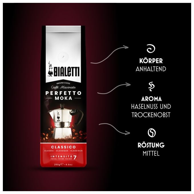Perfetto Moka Klassisch 250 g 