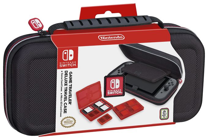 Nintendo Switch  Game Traveler Deluxe Travel Case (Schwarz) 