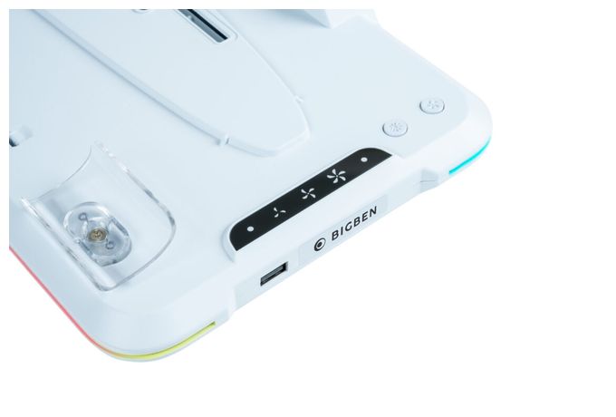 PlayStation 5 Slim Kabelgebunden  Ladestation mit Lüfter für PS5 (Weiß) 