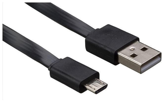 Stecker USB A auf Micro-USB B 3 m  PS4 Cable (Schwarz) 