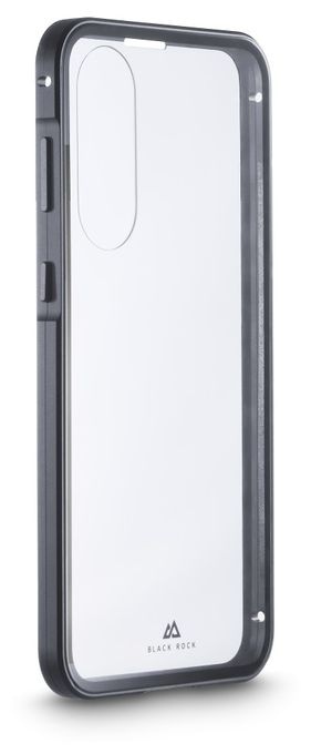 Cover für Samsung Galaxy A57 5G  080295 360 Grad Glass (Schwarz/Transparent) 
