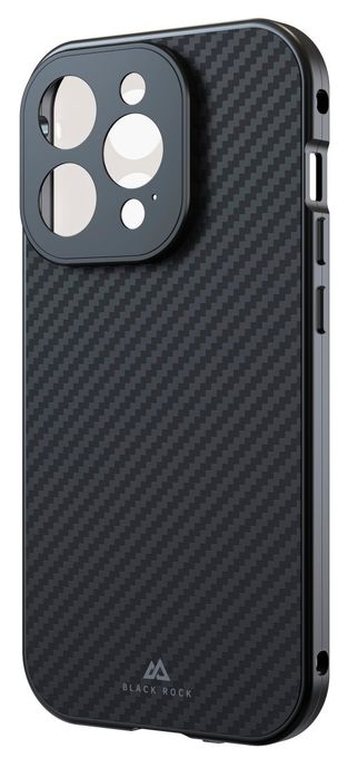 Rückseiten-/Bildschirmschutz Karbon, Faser, Metall, Gehärtetes Glas 9H für  Apple iPhone 15 Pro Kratzresistent 221268 