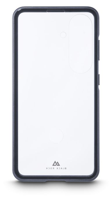 Cover für Samsung Galaxy S26 (Schwarz, Transparent) 360° Glass 