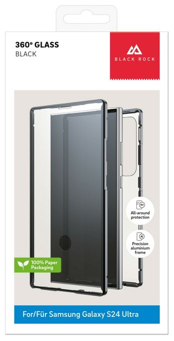 für Samsung Galaxy S24 Ultra  360° Glass (Schwarz) 