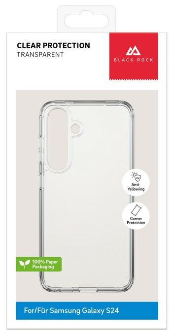 Cover für Samsung Galaxy S24  Clear Protection Case (Transparent) 