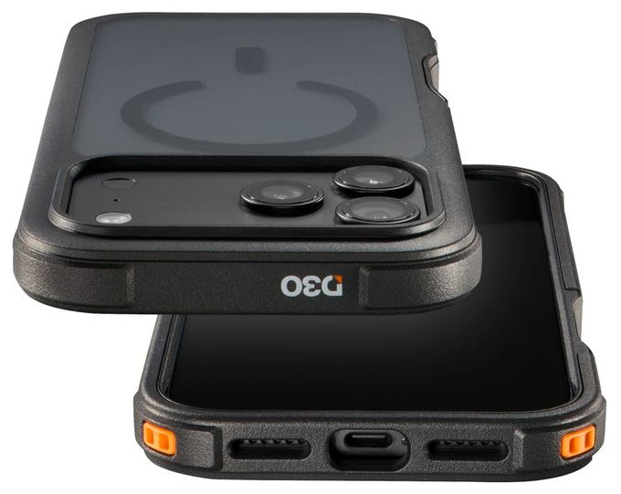 Cover für Apple iPhone 17 Pro Max / 18 Pro Max  Robust Hybrid (Schwarz) 