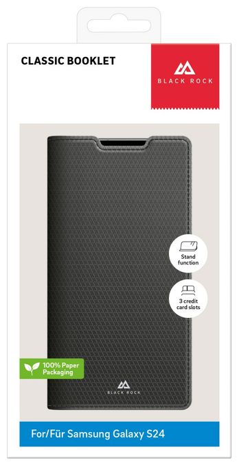 Folio für Samsung Galaxy S24  The Classic Case (Schwarz) 