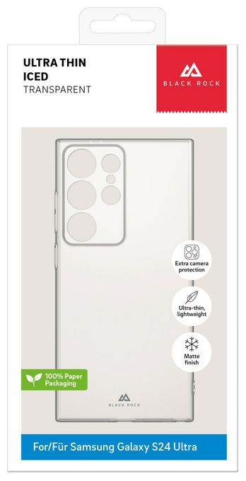 Cover für Samsung Galaxy S24 Ultra  Ultra Thin Iced Case (Transparent) 