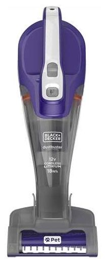 Handstaubsauger Beutellos bis 10 min Laufzeit 12 V  DVB315JP Dustbuster (Violett) 