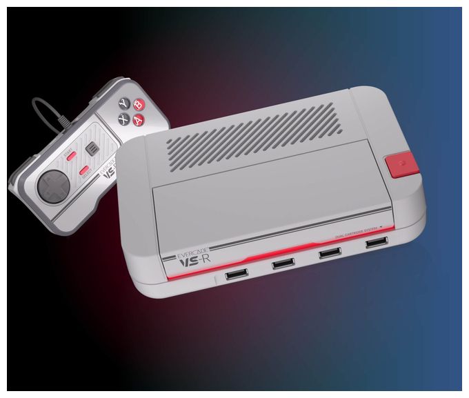 4 GB  Evercade VS-R (Grau, Rot) 