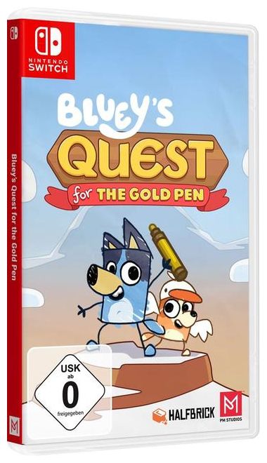 Bluey's Quests for the Gold Pen (Nintendo Switch) 