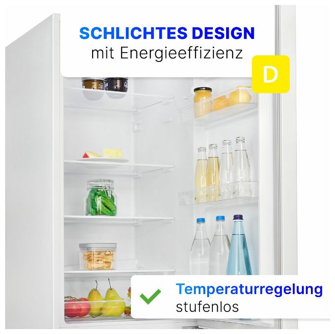198 l / 71 l Kühl-Gefrierkombi freistehend 168 kWh Jahr  KG184.1 (Weiß) 