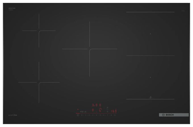 Backofen-Set groß AutoClean mit autarkem 81,2 cm Induktions Kochfeld HBDMATTBK6 (HBA4720M3 + PVW89BHC1E) 