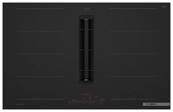 Backofen-Set groß AutoClean mit autarkem 81,2 cm Induktions Kochfeld HBDMATTK06 (HBA4720B3 + PXL89BH26E) 