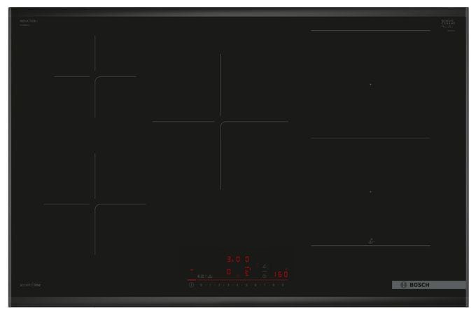 Backofen-Set groß AutoClean mit autarkem 80 cm Induktions Kochfeld HBDPROTEC2 (HBA4720B3 + PVW890HC1E) 
