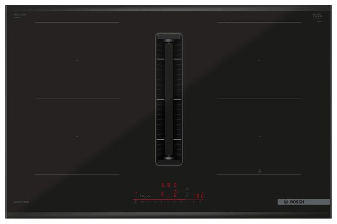 Backofen-Set groß AutoClean mit autarkem 60 cm Induktions Kochfeld HBDPROTEC7 (HBG4790B3 + PVQ890H26E) 