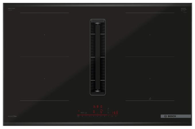 Backofen-Set groß AutoClean mit autarkem 80 cm Induktions Kochfeld HBDPROTEC8 (HBG972KB1 + PVQ890H26E) 