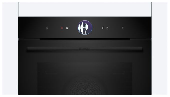 Einbaubackofen groß Dampfgaren AutoClean (Schwarz) Serie 8 HRG976NB1 