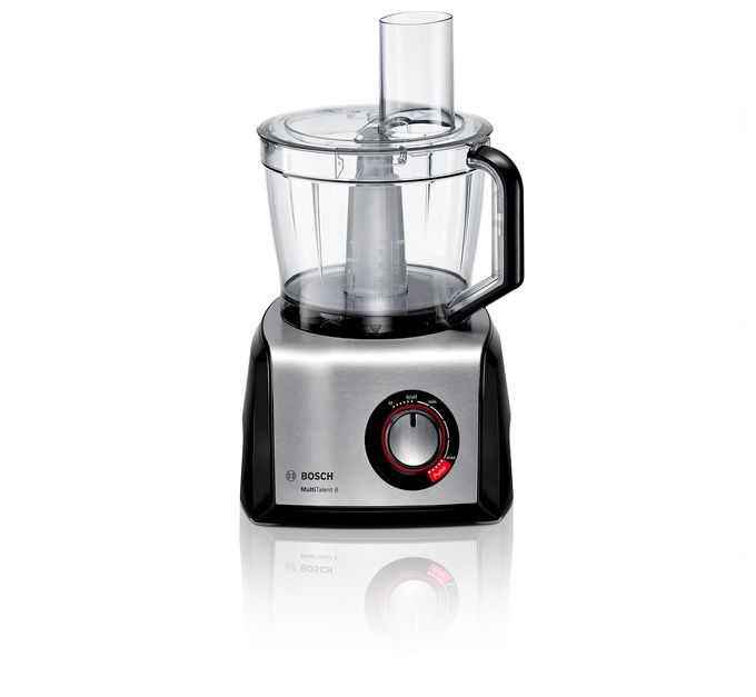 1250 W Küchenmaschine 3,9 l  MC812M865 MultiTalent 8 (Schwarz, Edelstahl) 