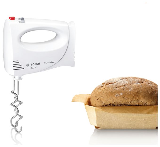 Handmixer 350 W 4 Stufen  MFQ3030 CleverMixx (Weiß) 