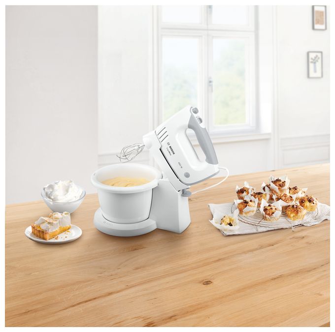 Standmixer 450 W 5 Stufen  MFQ36460 ErgoMixx inkl. Rührschüssel (Weiß) 