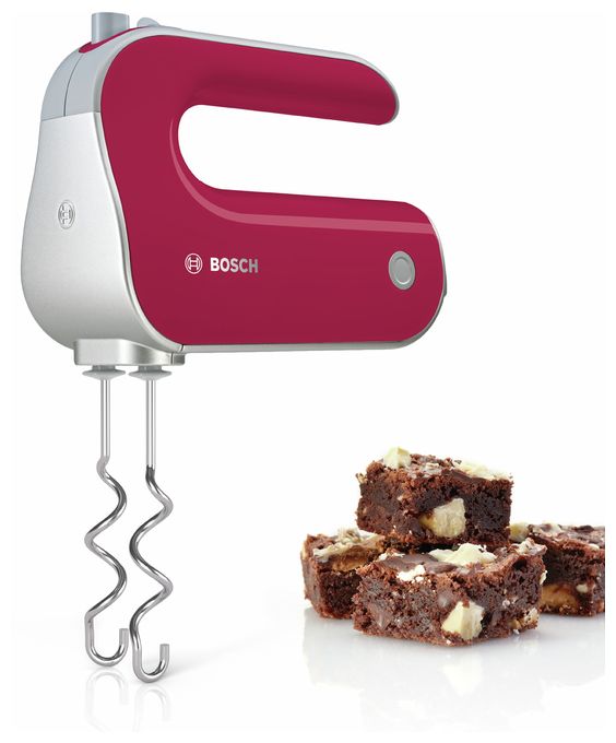 Handmixer 500 W 5 Stufen  MFQ40304 Styline Colour (Rot, Weiß) 