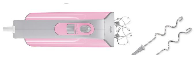 Handmixer 500 W 5 Stufen  MFQ4030K Styline Colour (Grau, Pink) 