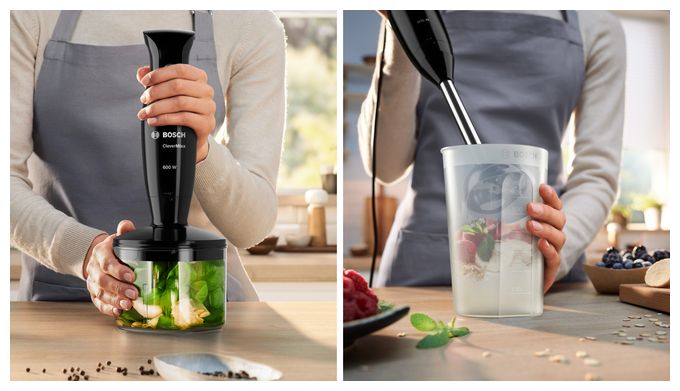 Standmixer 600 W (Schwarz, Transparent) MSM2620B CleverMixx 