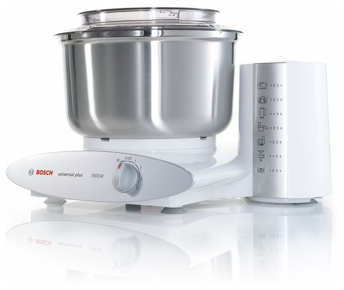 1000 W Küchenmaschine 2 l  MUM6N21 (Edelstahl, Weiß) 